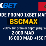 Code promo 1xBet Maroc BSCMAX : Jusqu’à 16 000 MAD de bonus en 2025